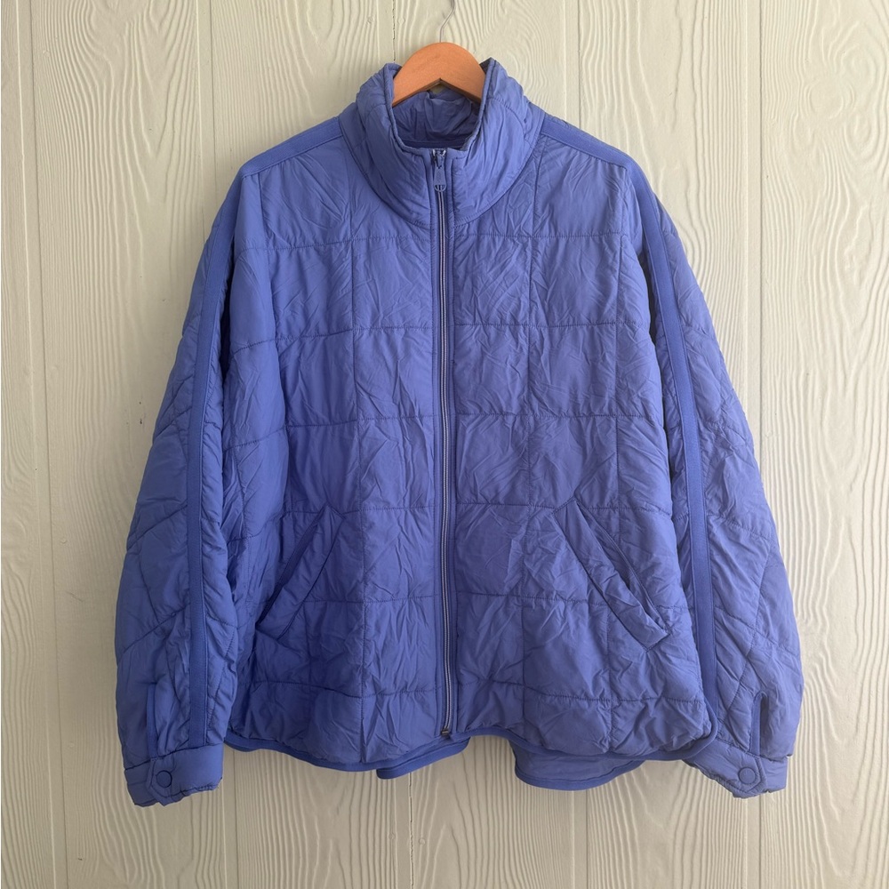 FP Movement by Free People Pippa Packable Puffer in Forget Me Not, XL, EUC.
